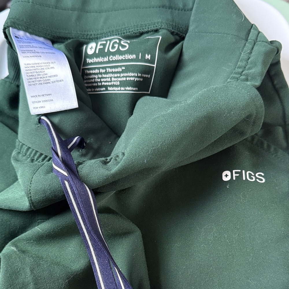 Figs British Racing Green Zamora Joggers